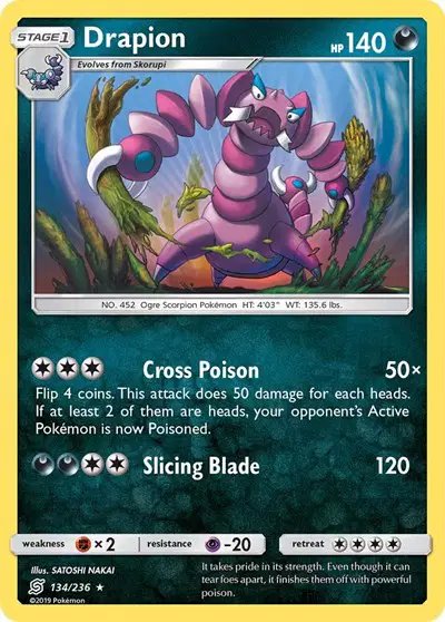 Drapion — Unified Minds 134/236