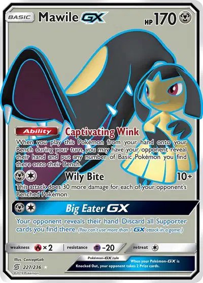 Mawile GX (Full Art) — Unified Minds 227/236