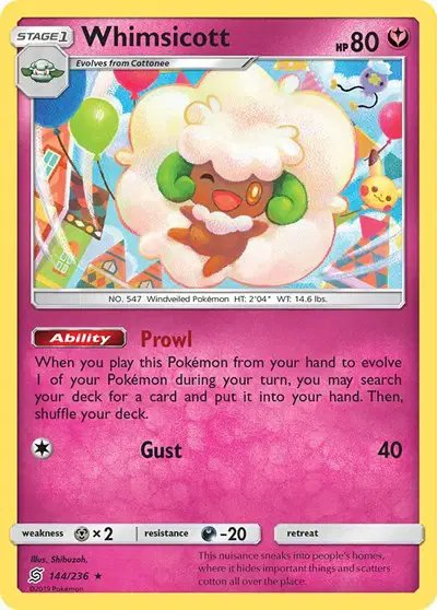 Whimsicott — Unified Minds 144/236