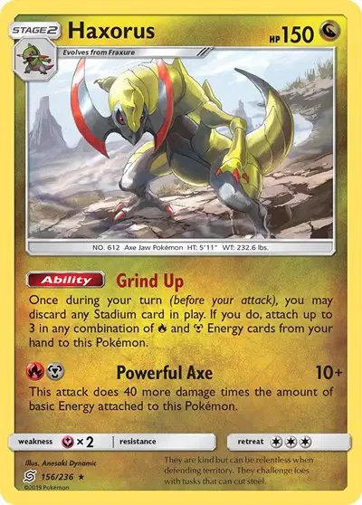 Haxorus — Unified Minds 156/236