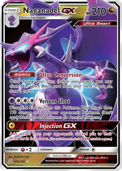 Naganadel GX — Unified Minds 160/236