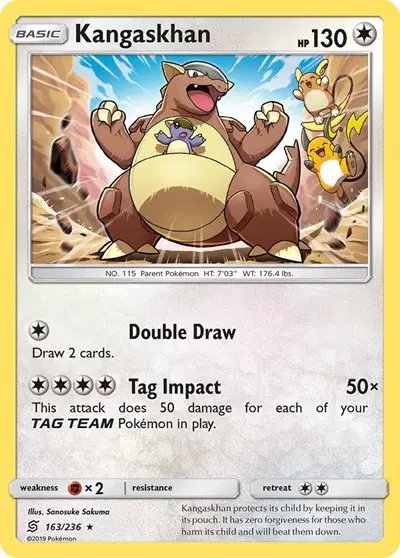 Kangaskhan — Unified Minds 163/236