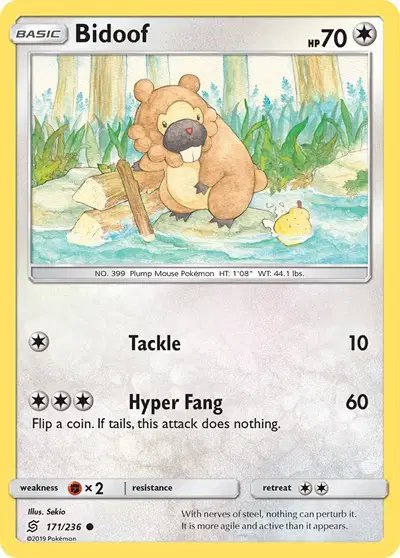 Bidoof — Unified Minds 171/236