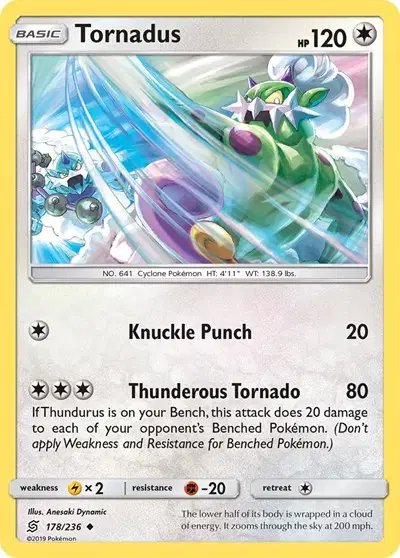 Tornadus — Unified Minds 178/236