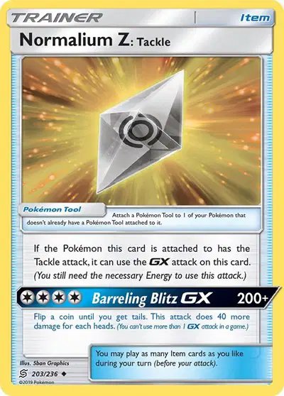 Normalium Z: Tackle — Unified Minds 203/236