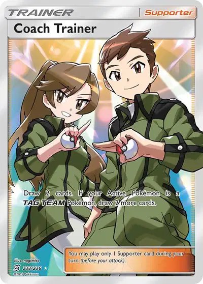 Coach Trainer (Full Art) — Unified Minds 233/236
