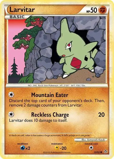 Larvitar (50) — Unleashed 50