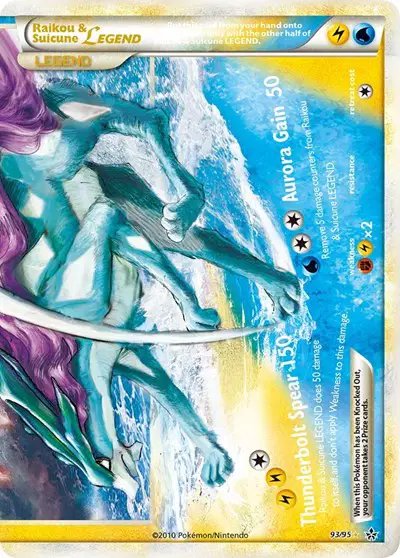 Raikou & Suicune Legend (Bottom) — Unleashed 93