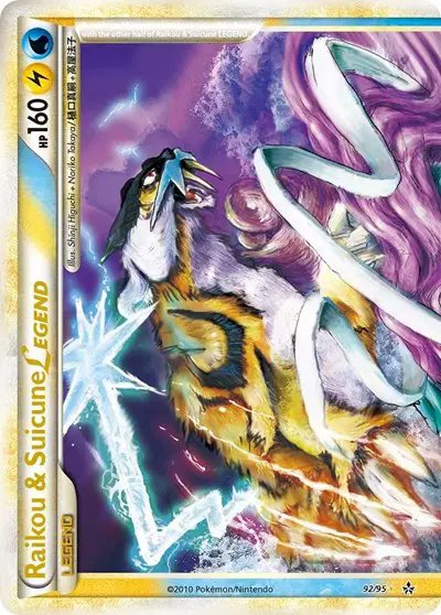 Raikou & Suicune Legend (Top) — Unleashed 92