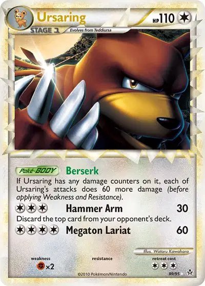 Ursaring (Prime) — Unleashed 89