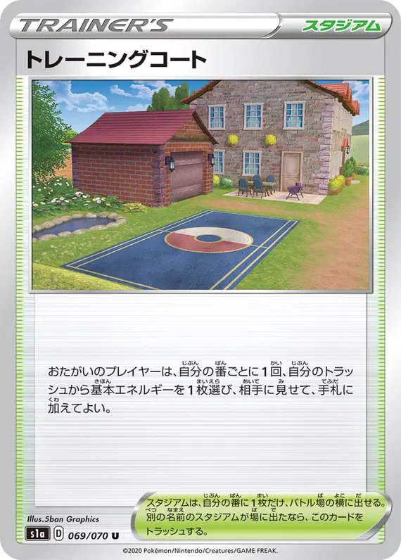 Training Court (JP) — VMAX Rising 069/070