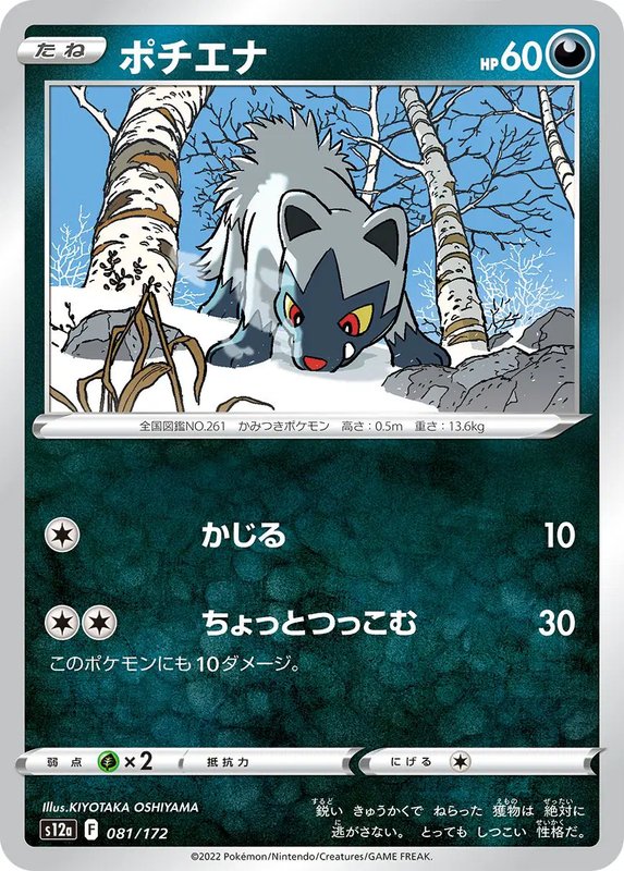 Poochyena (JP) — VSTAR Universe 081/172