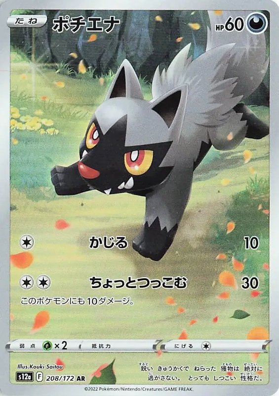 Poochyena (JP) — VSTAR Universe 208/172
