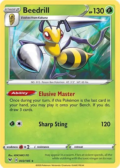 Beedrill — Vivid Voltage 003/185