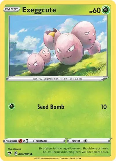 Exeggcute — Vivid Voltage 004/185