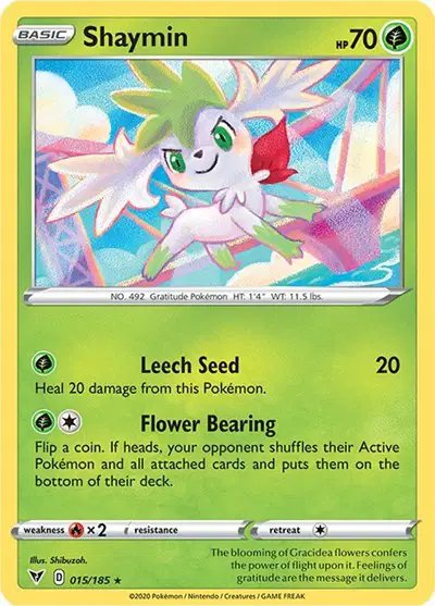 Shaymin — Vivid Voltage 015/185