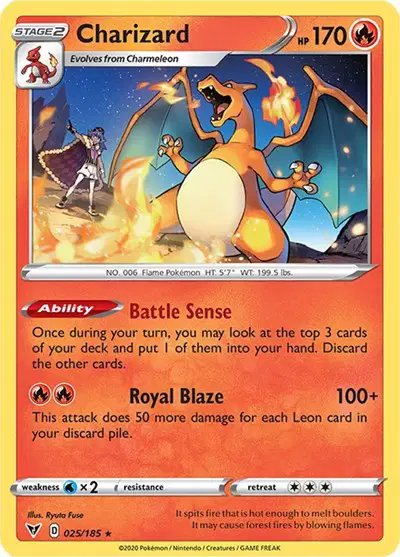 Charizard — Vivid Voltage 025/185