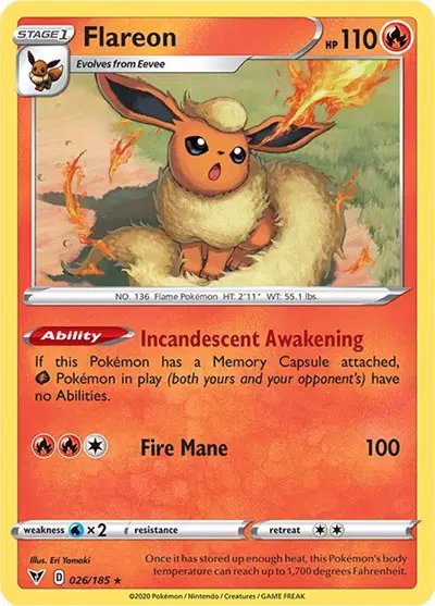 Flareon — Vivid Voltage 026/185