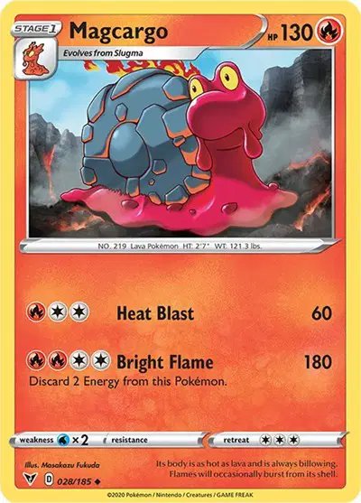 Magcargo — Vivid Voltage 028/185