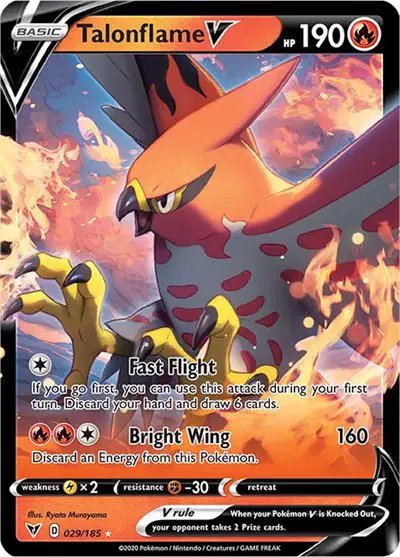 Talonflame V — Vivid Voltage 029/185