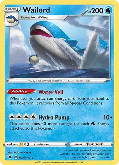 Wailord — Vivid Voltage 032/185