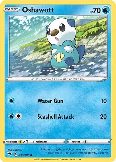 Oshawott — Vivid Voltage 033/185