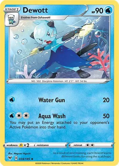 Dewott — Vivid Voltage 034/185