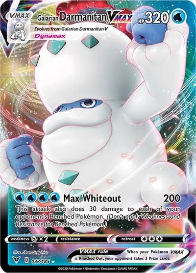 Galarian Darmanitan VMAX — Vivid Voltage 037/185