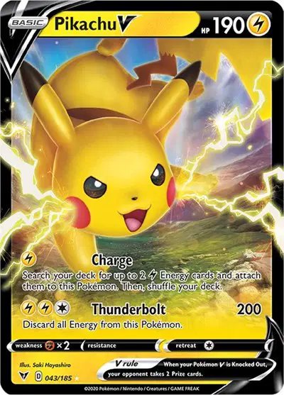 Pikachu V — Vivid Voltage 043/185