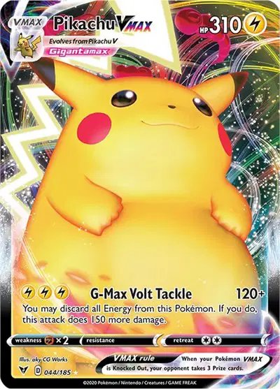 Pikachu VMAX — Vivid Voltage 044/185