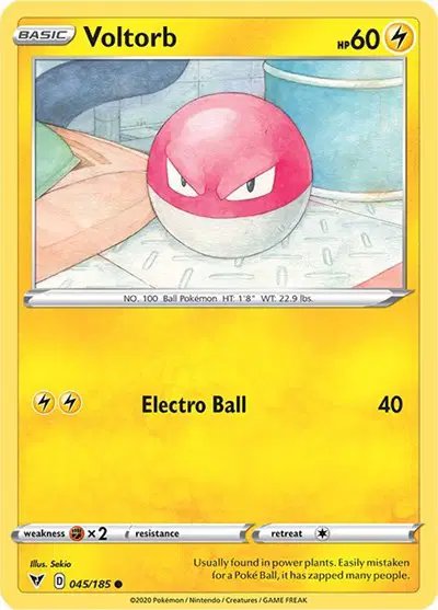 Voltorb — Vivid Voltage 045/185