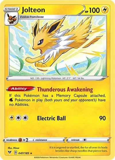 Jolteon — Vivid Voltage 047/185