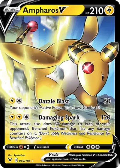 Ampharos V — Vivid Voltage 049/185