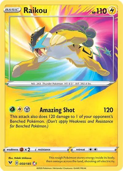Raikou — Vivid Voltage 050/185