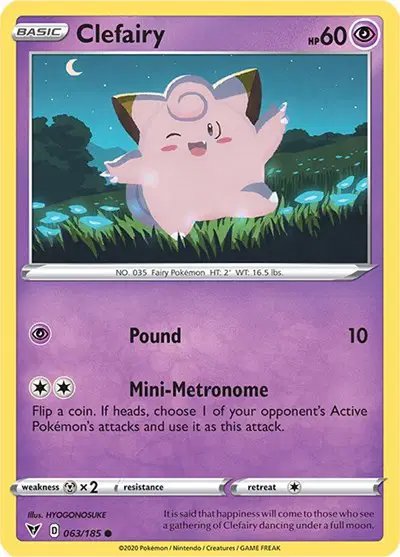 Clefairy — Vivid Voltage 063/185