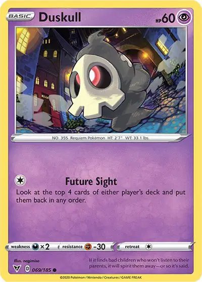 Duskull — Vivid Voltage 069/185