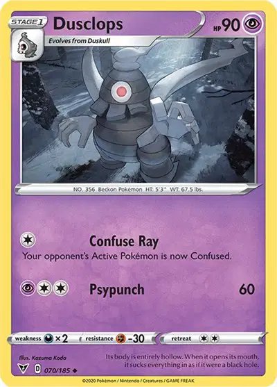 Dusclops — Vivid Voltage 070/185