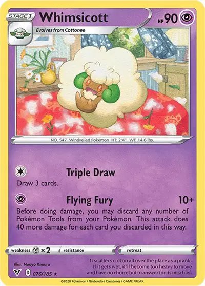 Whimsicott — Vivid Voltage 076/185
