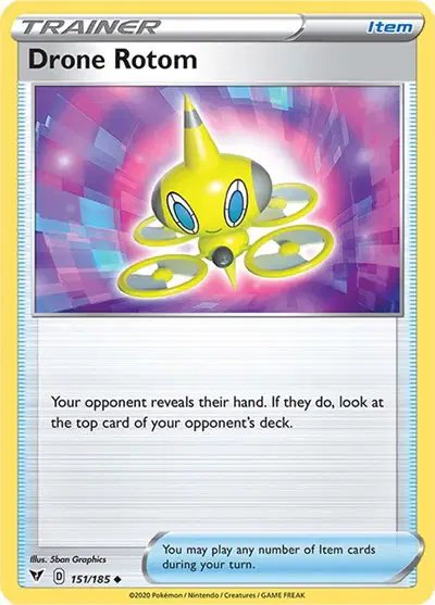 Drone Rotom — Vivid Voltage 151/185