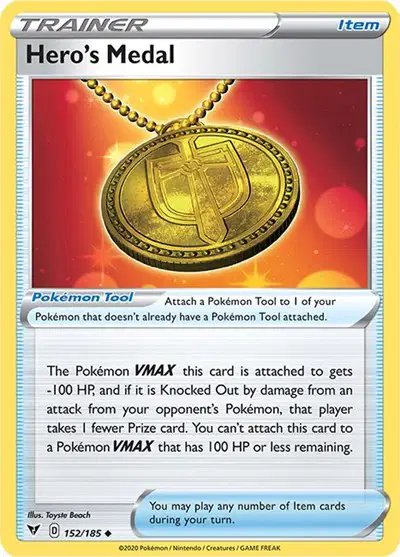 Hero's Medal — Vivid Voltage 152/185