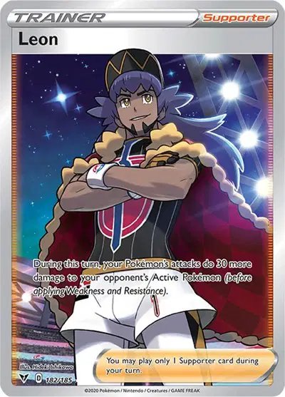 Leon (Full Art) — Vivid Voltage 182/185