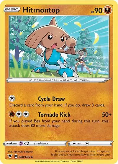 Hitmontop — Vivid Voltage 088/185