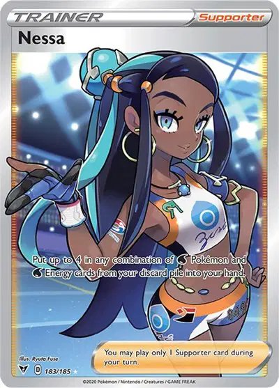 Nessa (Full Art) — Vivid Voltage 183/185