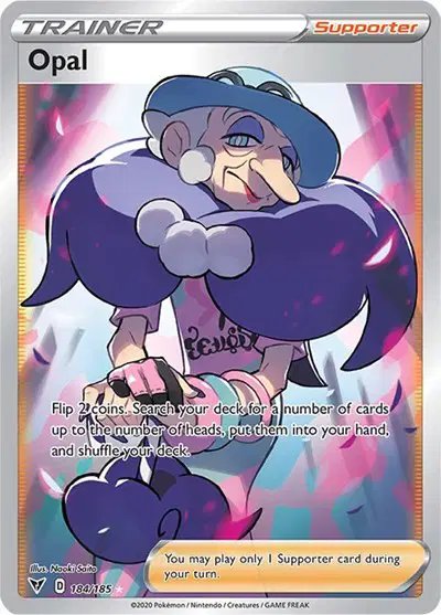 Opal (Full Art) — Vivid Voltage 184/185