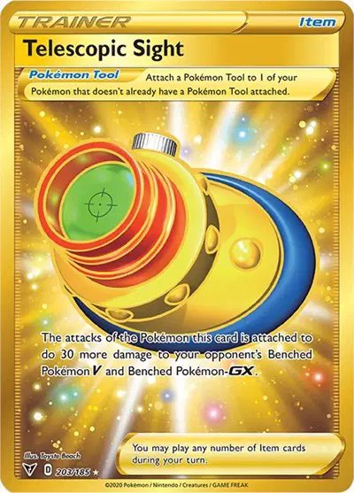 Telescopic Sight (Secret) — Vivid Voltage 203/185