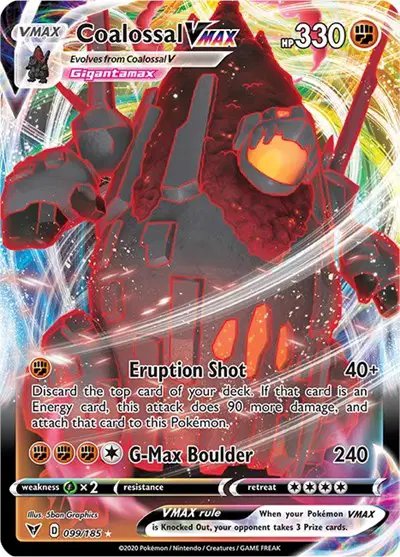 Coalossal VMAX — Vivid Voltage 099/185