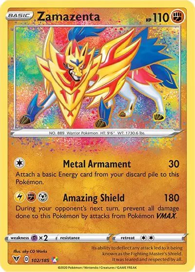 Zamazenta — Vivid Voltage 102/185