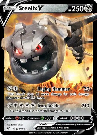 Steelix V — Vivid Voltage 115/185