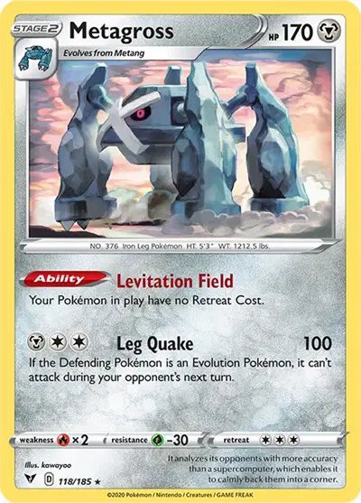 Metagross — Vivid Voltage 118/185