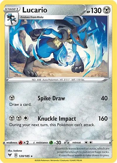 Lucario — Vivid Voltage 120/185